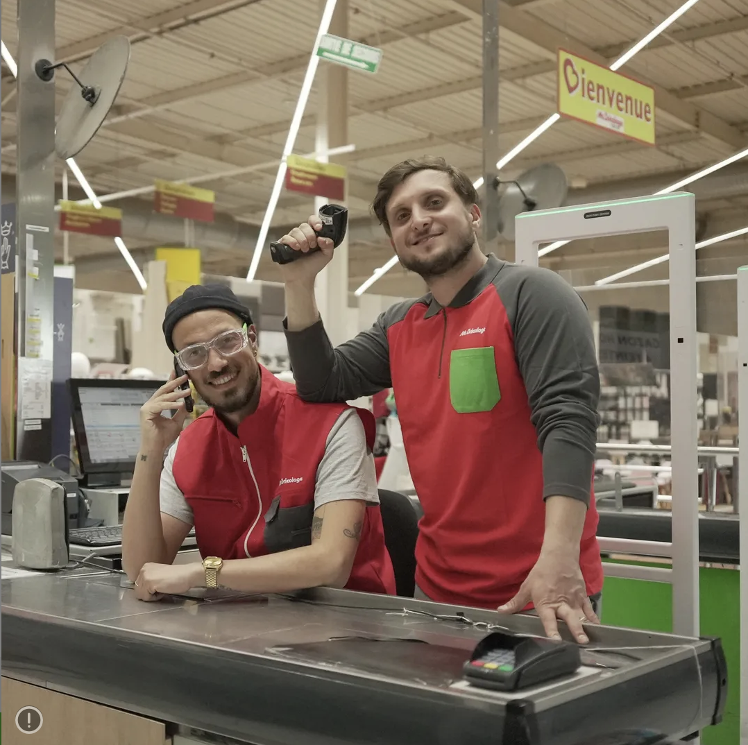 Mcfly et Carlito au Mr.Bricolage de Montluçon