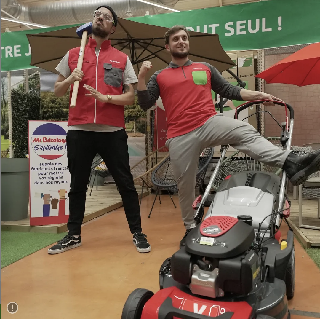 Mcfly et Carlito au Mr.Bricolage de Montluçon